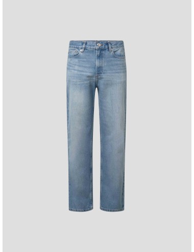 jeans apc martin azul hombre pierna recta algodón orgánico - MARFRANC