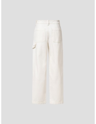 Jean Gustav A.P.C. hombre off white algodón orgánico pierna recta - MARFRANC