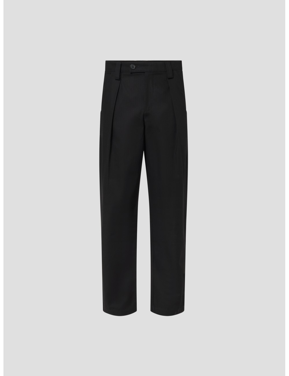Pantalones RENATO TROUSERS A.P.C. hombre negro algodón orgánico - MARFRANC