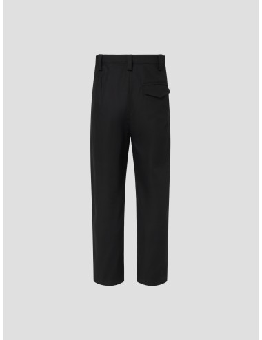 Pantalones RENATO TROUSERS A.P.C. hombre negro algodón orgánico - MARFRANC