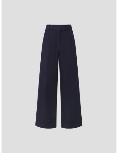 Pantalón mujer A.P.C. Veronica azul oscuro algodón orgánico - MARFRANC