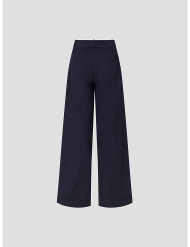 Pantalón mujer A.P.C. Veronica azul oscuro algodón orgánico - MARFRANC