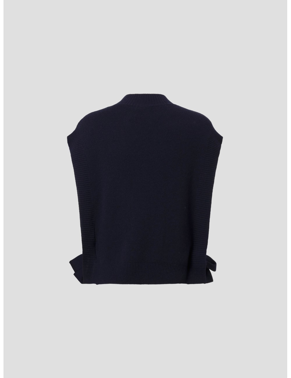 Chaleco de punto WOASA de A.P.C. en color Black Navy, exclusivo para mujer - MARFRANC