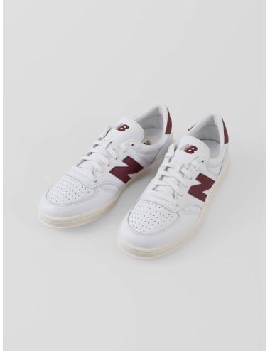 Zapatillas NB T500 blancas y rojas para hombre de New Balance - MARFRANC