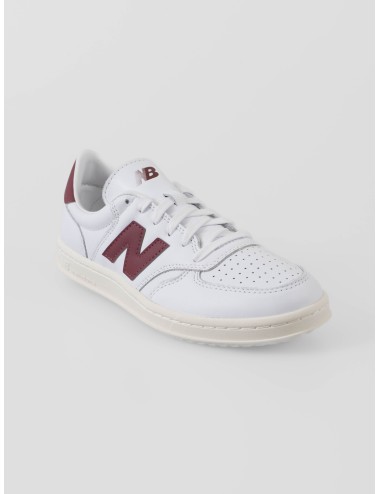 Zapatillas NB T500 blancas y rojas para hombre de New Balance - MARFRANC