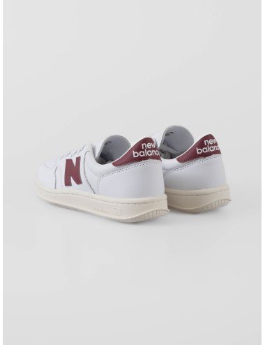 Zapatillas NB T500 blancas y rojas para hombre de New Balance - MARFRANC