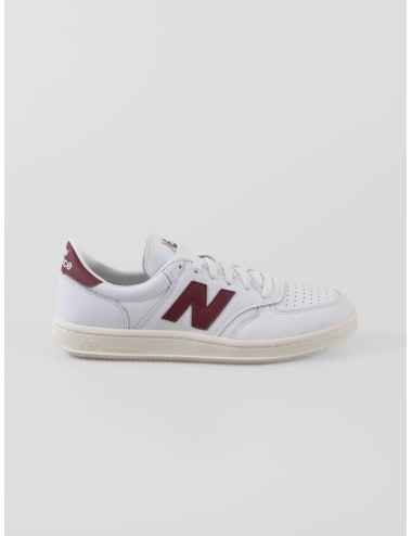 Zapatillas NB T500 blancas y rojas para hombre de New Balance - MARFRANC