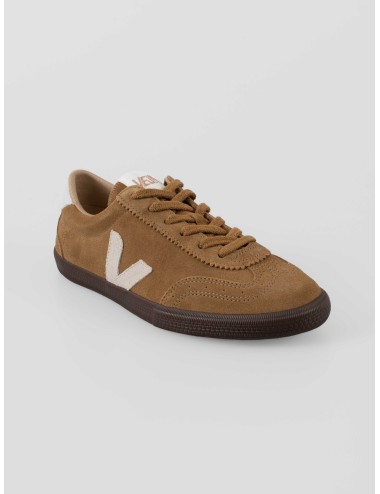 Zapatillas Volley VEJA mujer cuero camel diseño sostenible - MARFRANC