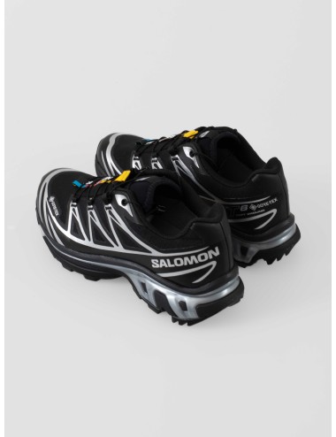 Zapatillas Salomon XT-6 GTX mujer negro plateado con GORE-TEX y tacos - MARFRANC
