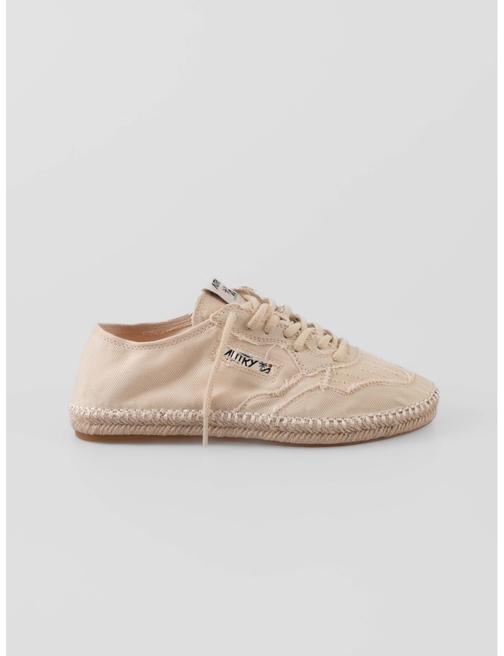 espadrillas mujer ivory Autry modelo Sandy cordones cuerda calzado textil verano - MARFRANC