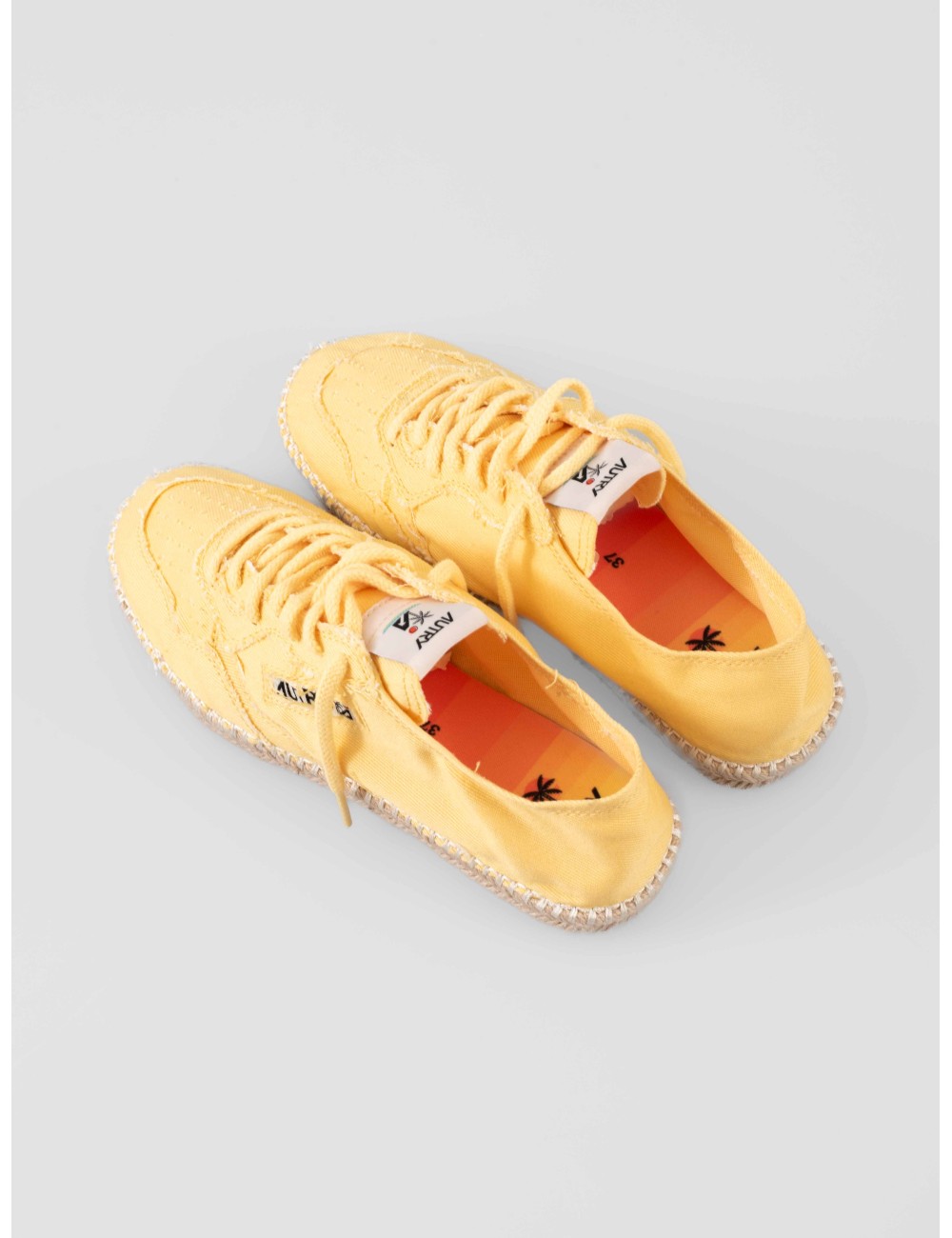 espadrillas mujer pastyell Autry modelo Sandy cordones cuerda calzado textil verano - MARFRANC