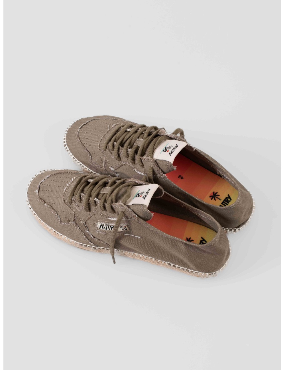 espadrillas hombre military Autry modelo Sandy cordones cuerda calzado textil verano - MARFRANC espadrillas hombre military Autry modelo Sandy cordones cuerda calzado textil verano - MARFRANC