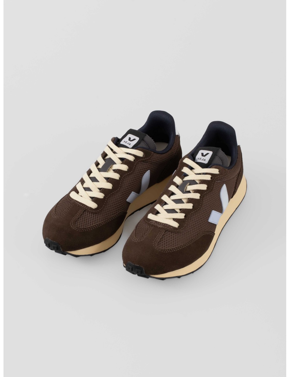 zapatillas VEJA Rio Branco II marrón crema hombre retro - MARFRANC zapatillas VEJA Rio Branco II marrón crema hombre retro - MARFRANC