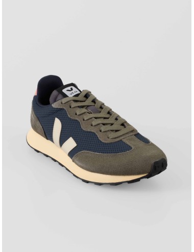 zapatillas VEJA Rio Branco II azul verde hombre retro - MARFRANC