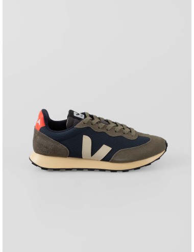 zapatillas VEJA Rio Branco II azul verde hombre retro - MARFRANC