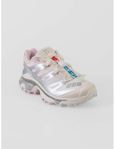 Zapatillas XT-4 OG de Salomon en plateado y rosa para hombre - MARFRANC