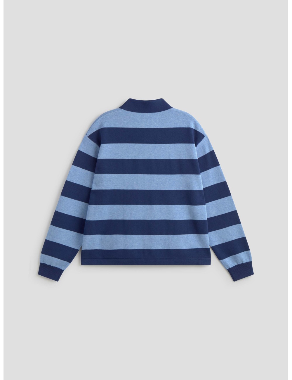 polo de punto azul hombre Axel Arigato con logo bordado - MARFRANC polo de punto azul hombre Axel Arigato con logo bordado - MARFRANC
