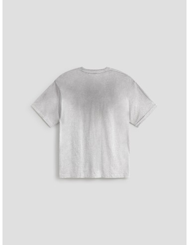 Camiseta AXEL ARIGATO DISTORT LIGHT gris oversize para hombre - MARFRANC