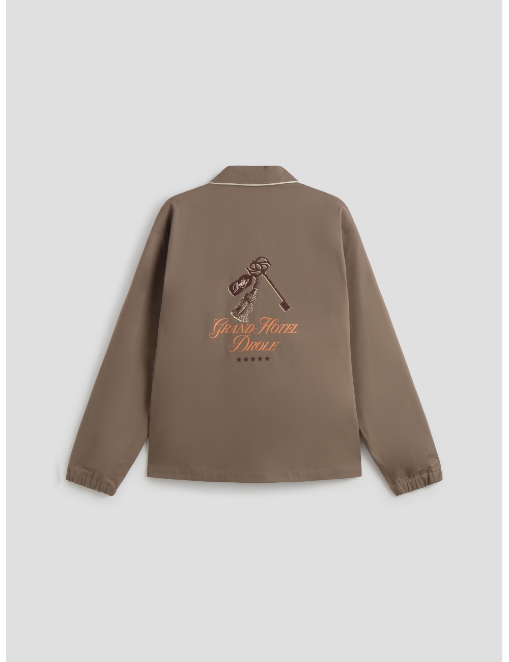 chaqueta La Veste Grand Hôtel taupe Drôle de Monsieur hombre - MARFRANC chaqueta La Veste Grand Hôtel taupe Drôle de Monsieur hombre - MARFRANC