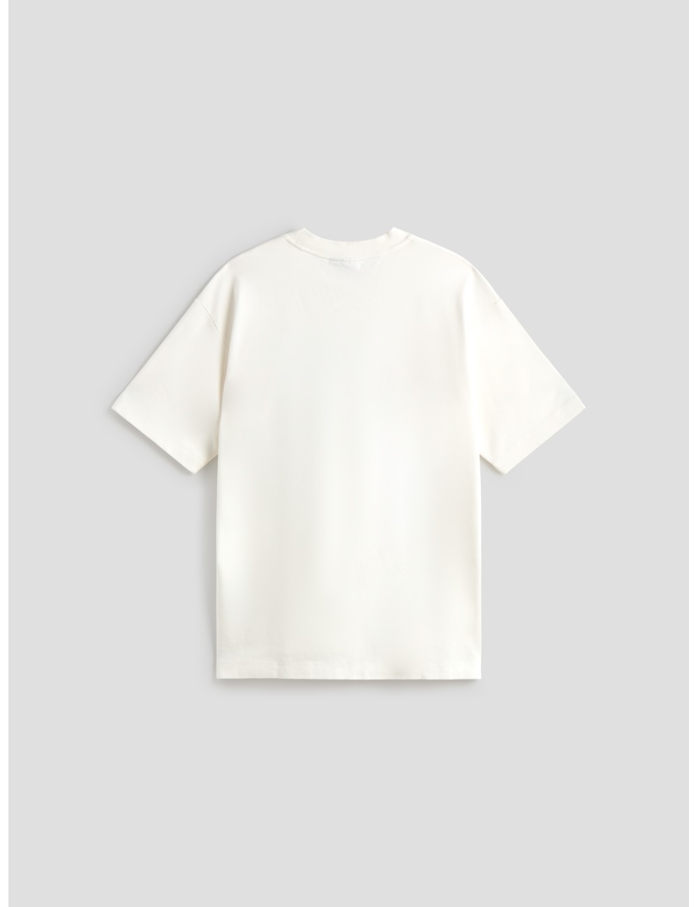camiseta hombre Drôle de Monsieur estampado Plateau off white - MARFRANC