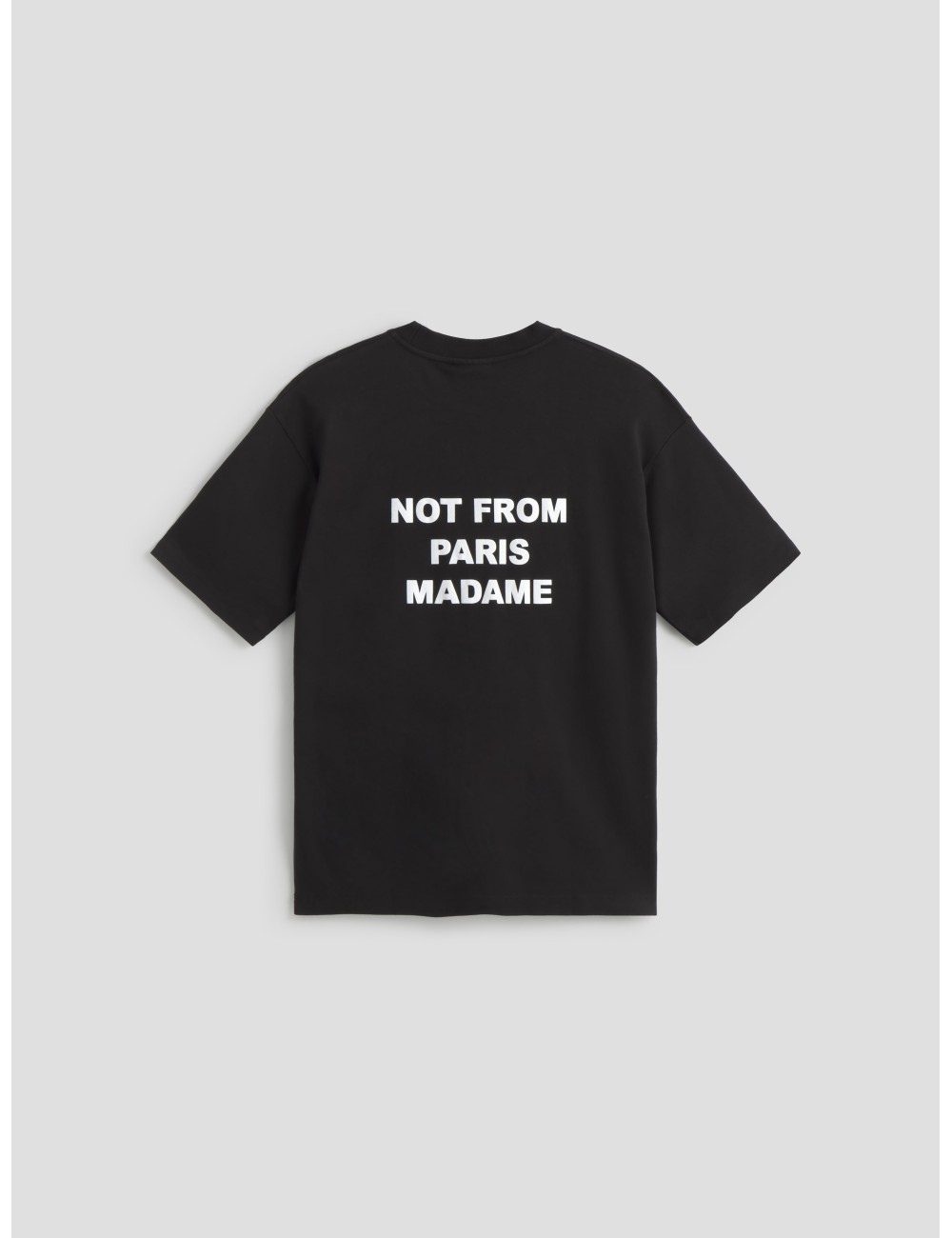 Camiseta LE T-SHIRT SLOGAN en color negro de Drôle de Monsieur para hombre. - MARFRANC Camiseta LE T-SHIRT SLOGAN en color negro de Drôle de Monsieur para hombre. - MARFRANC