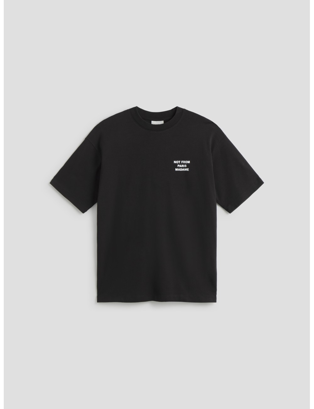 Camiseta LE T-SHIRT SLOGAN en color negro de Drôle de Monsieur para hombre. - MARFRANC Camiseta LE T-SHIRT SLOGAN en color negro de Drôle de Monsieur para hombre. - MARFRANC