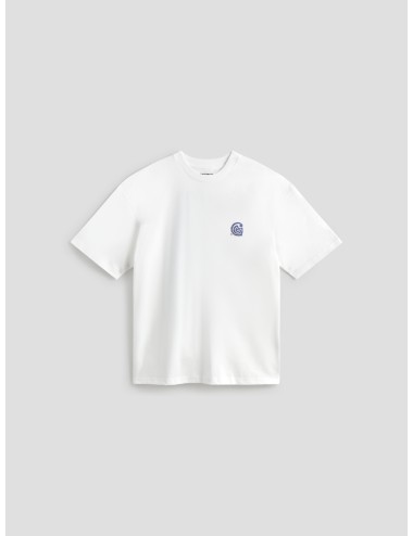 Camiseta Carhartt HELIX T-SHIRT blanco hombre algodón orgánico - MARFRANC