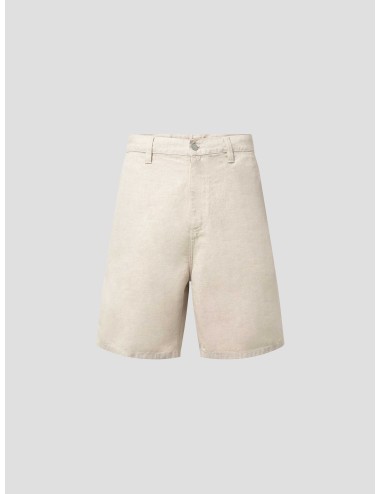 Short de hombre WALTER SINGLE KNEE SHORT en color sand de Carhartt WIP - MARFRANC