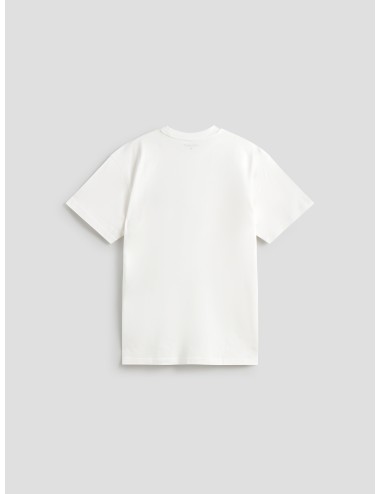 Camiseta Carhartt American Script blanca hombre algodón orgánico - MARFRANC