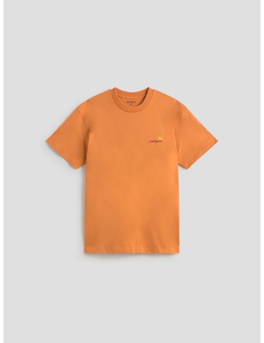 Camiseta Carhartt American Script redhaven hombre algodón orgánico - MARFRANC