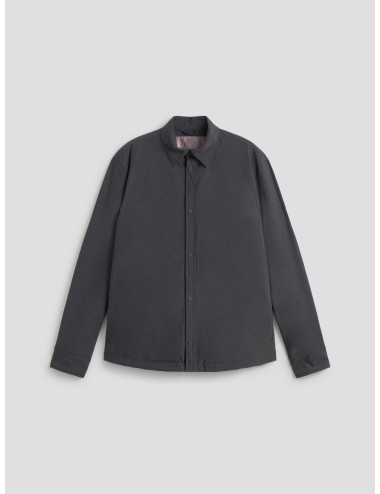 chaqueta camisera herno gris oscuro hombre nylon stretch - MARFRANC