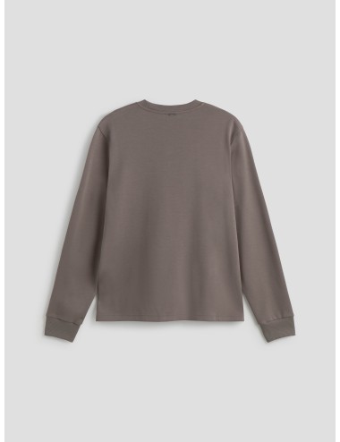 Camiseta hombre beige Herno algodón manga corta bolsillo - MARFRANC