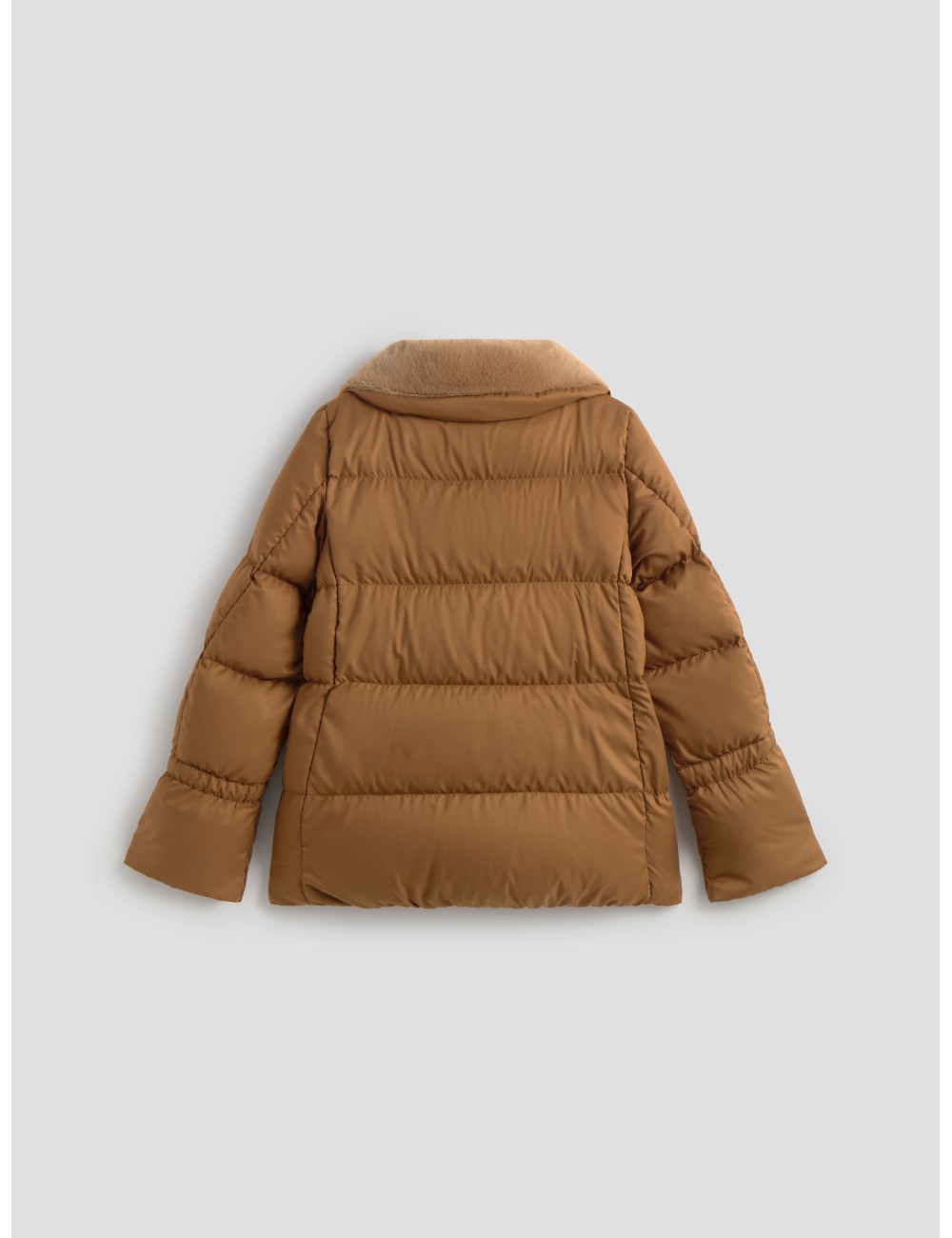 chaqueta bomber marrón HERNO mujer plumón ligera - MARFRANC chaqueta bomber marrón HERNO mujer plumón ligera - MARFRANC