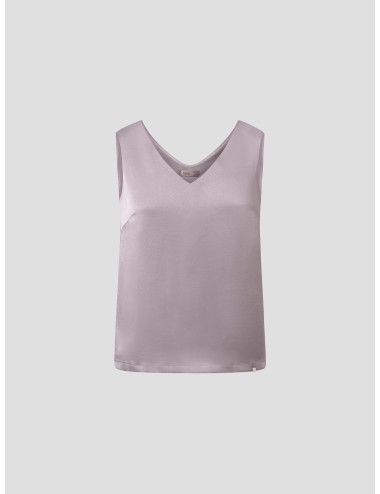 Top satén lila mujer Herno Resort - MARFRANC