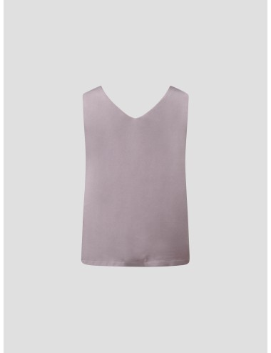 Top satén lila mujer Herno Resort - MARFRANC
