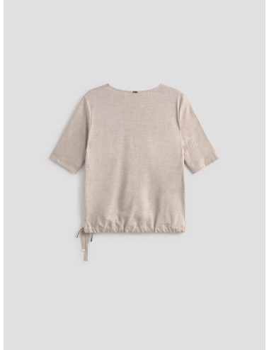 camiseta herno melange flannel chantilly mujer - MARFRANC