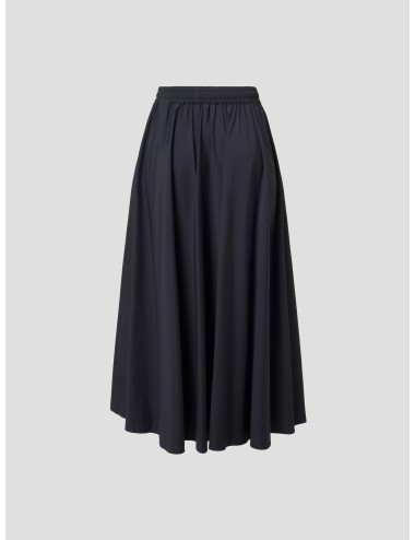 falda de nylon elástico negro Herno para mujer - MARFRANC