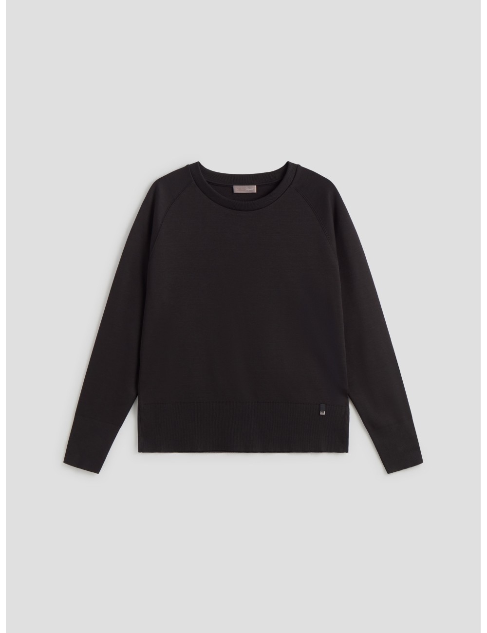 Jersey herno resort algodón puro mujer negro - MARFRANC Jersey herno resort algodón puro mujer negro - MARFRANC