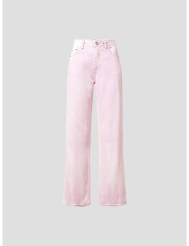 Jeans Lzey rosa GANNI mujer algodón orgánico - MARFRANC
