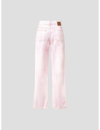 Jeans Lzey rosa GANNI mujer algodón orgánico - MARFRANC