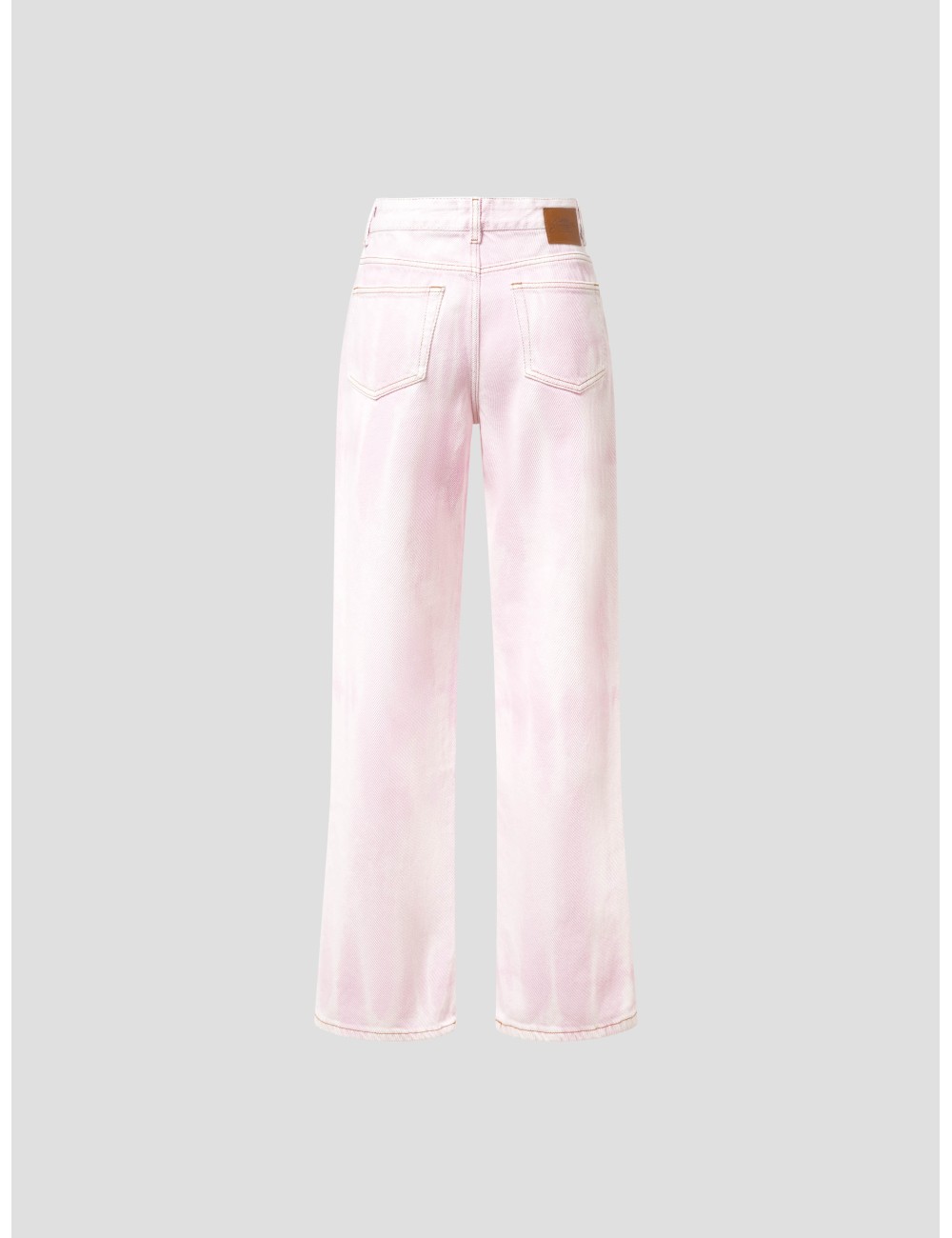 Jeans Lzey rosa GANNI mujer algodón orgánico - MARFRANC Jeans Lzey rosa GANNI mujer algodón orgánico - MARFRANC
