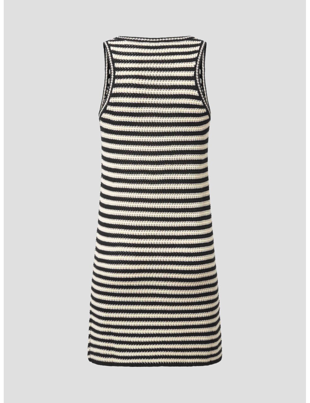 vestido mini blanco y negro ANINE BING mujer - MARFRANC