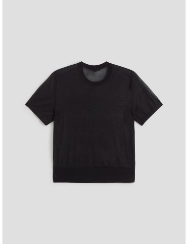 jersey dua negro mujer soeur tejido transparente - MARFRANC