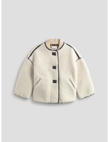 Abrigo oversize ecru MANTEAU MAURY de BA\&SH para mujer - MARFRANC