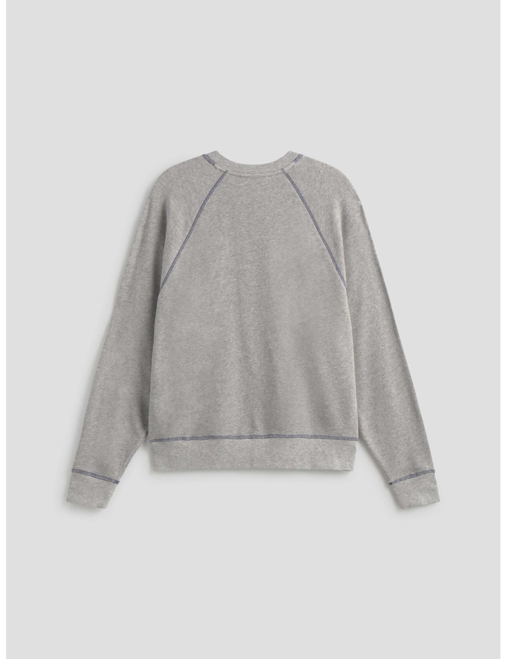 sudadera gris BA\&SH mujer con bordado en contraste - MARFRANC sudadera gris BA\&SH mujer con bordado en contraste - MARFRANC