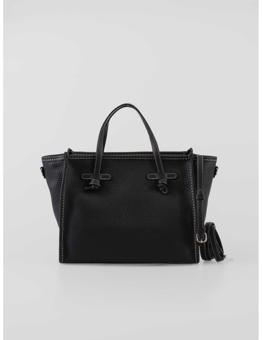 Bolso negro de cuero Miss Marcella 32 Gianni Chiarini para mujer - MARFRANC Bolso negro de cuero Miss Marcella 32 Gianni Chiarini para mujer - MARFRANC