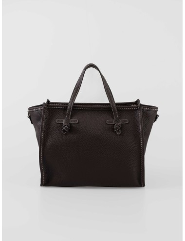 Bolso espresso de cuero Miss Marcella 32 Gianni Chiarini para mujer - MARFRANC