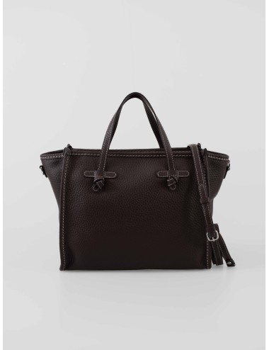 Bolso espresso de cuero Miss Marcella 32 Gianni Chiarini para mujer - MARFRANC