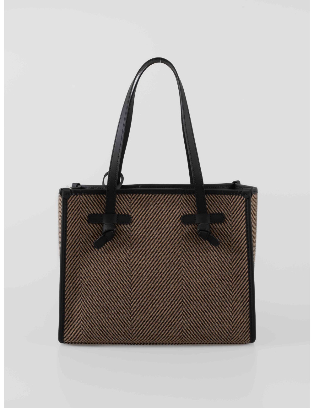 bolso shopper Gianni Chiarini Marcella negro espiga - MARFRANC