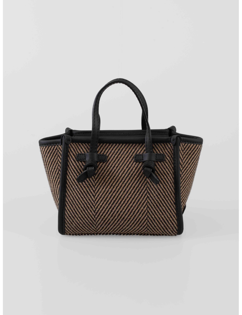 bolso shopper Gianni Chiarini Marcella negro espiga - MARFRANC